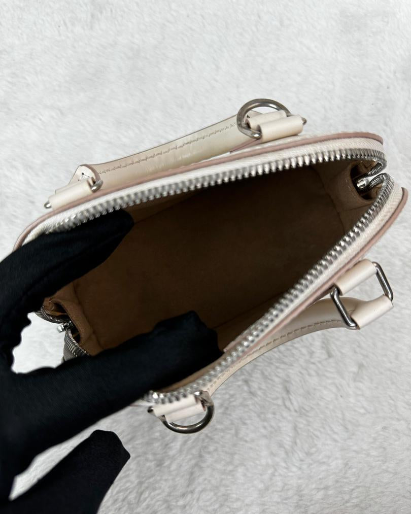 Louis Vuitton Alma BB Bag - White - View 6