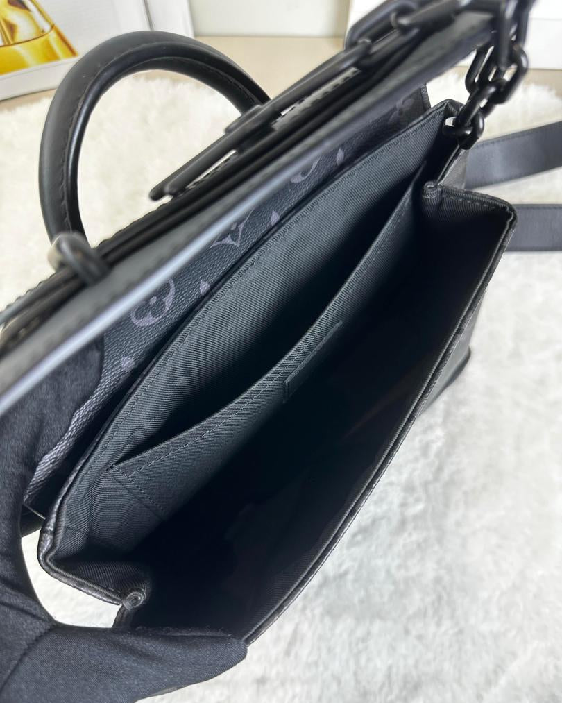 Louis Vuitton Soft Trunk - Black Monogram - View 6