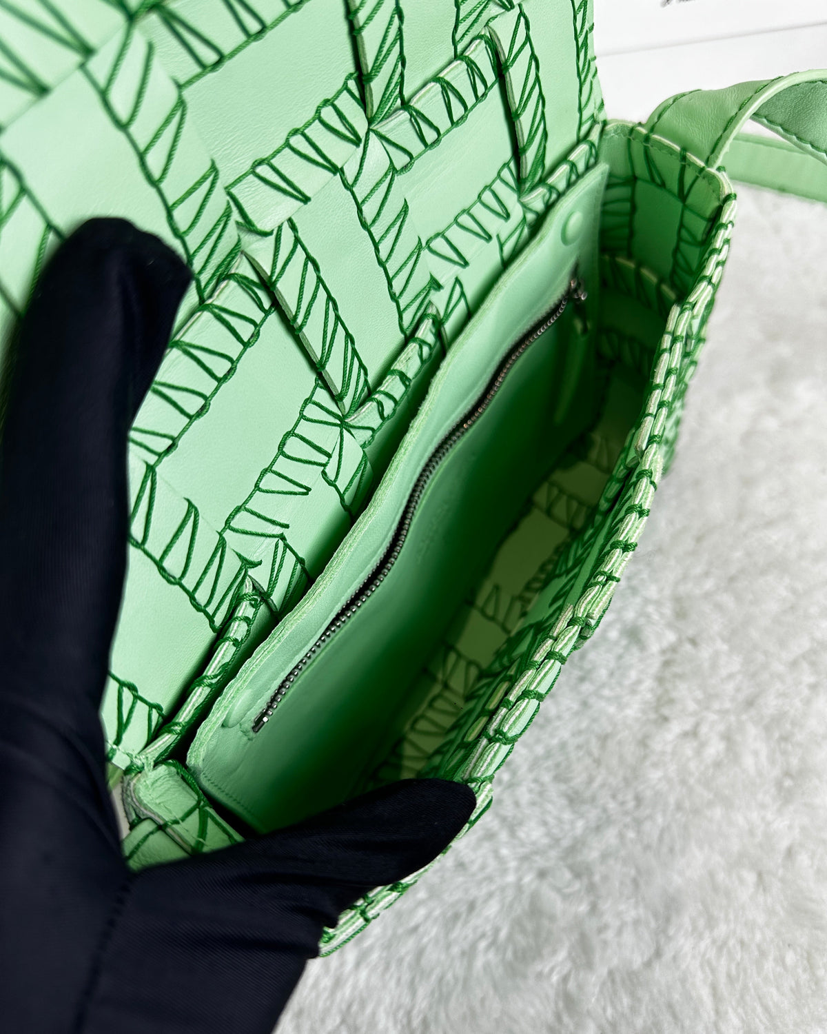 Bottega Veneta Cassette Bag - Green - View 6