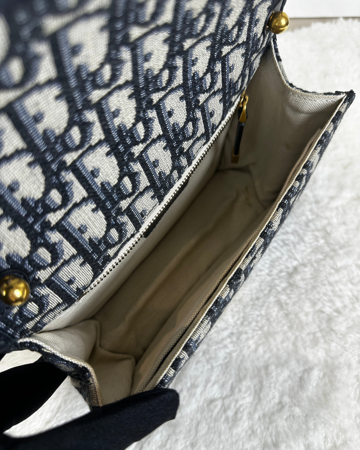 Dior Dioraddict Bag - Blue And Beige - View 6