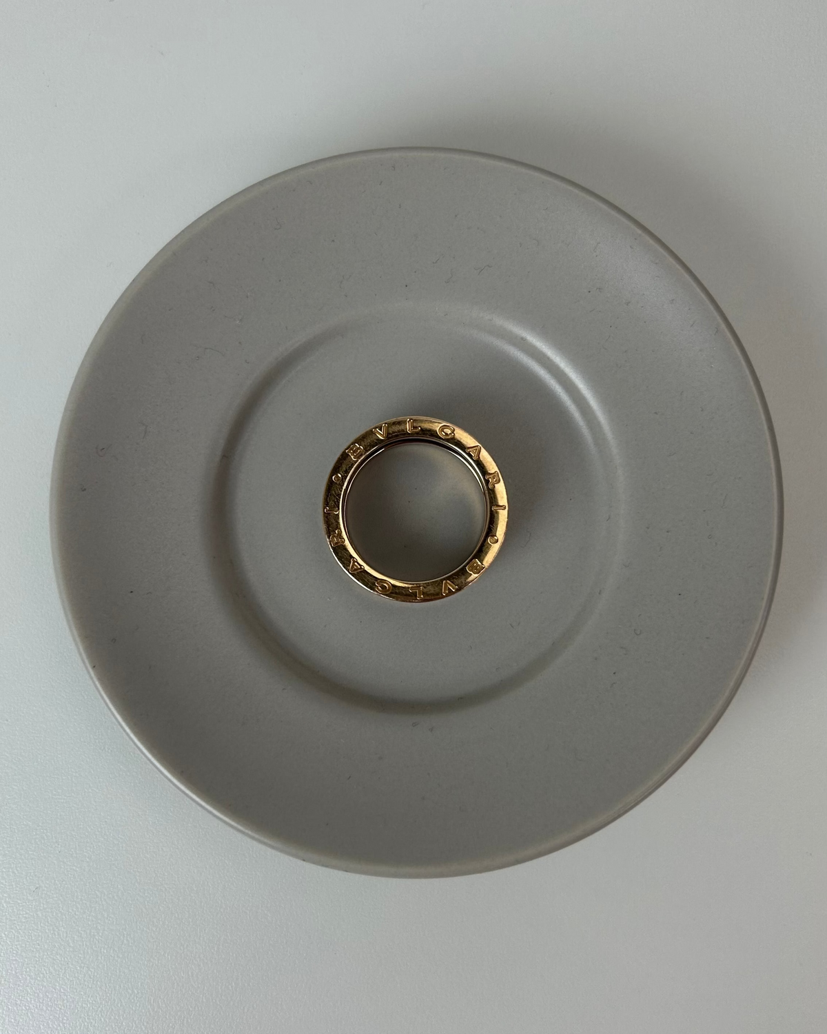 Bvlgari B.zero1 Ring - Black And Rose Gold - View 4