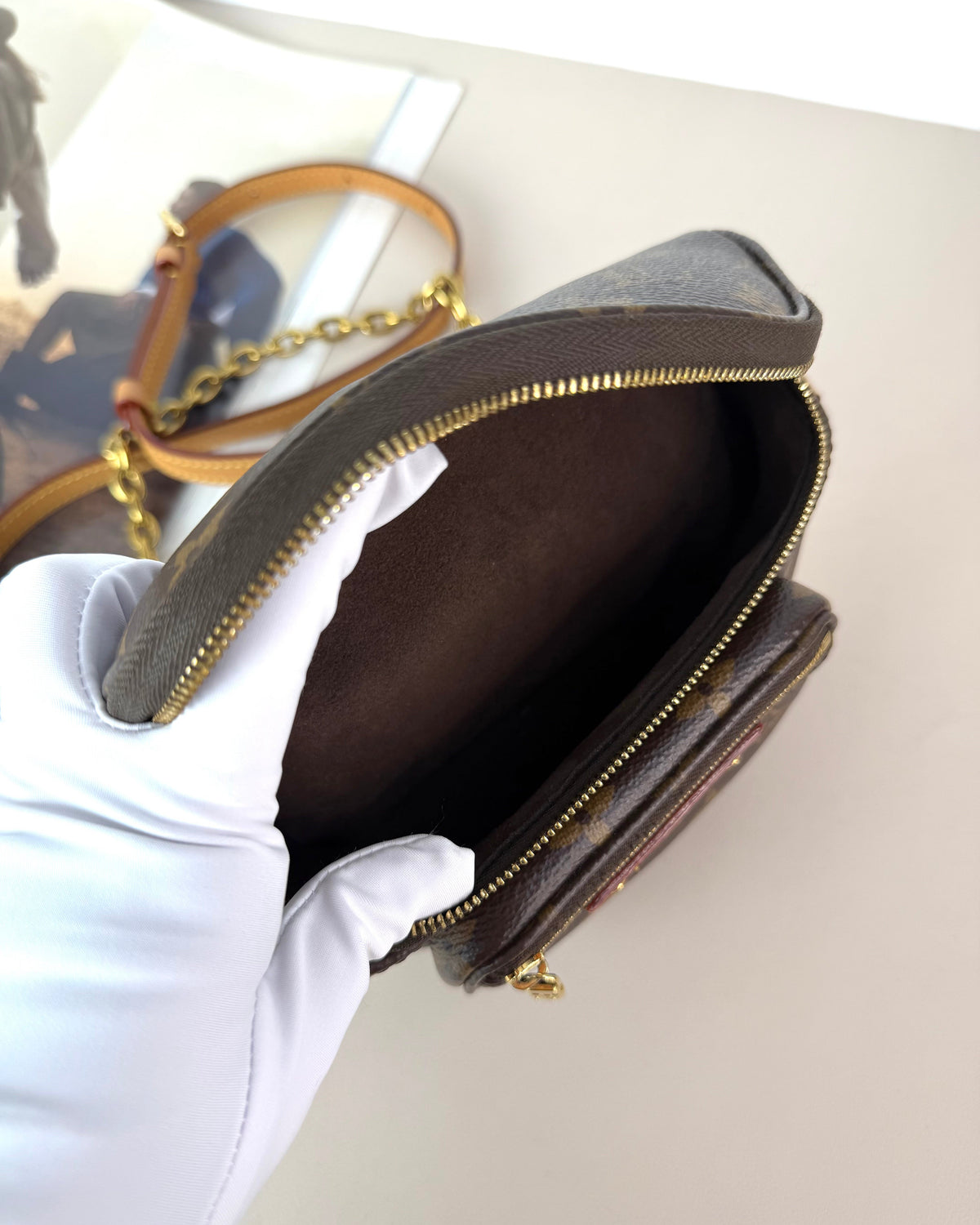 Louis Vuitton Mini Bumbag - Monogram Brown - View 7