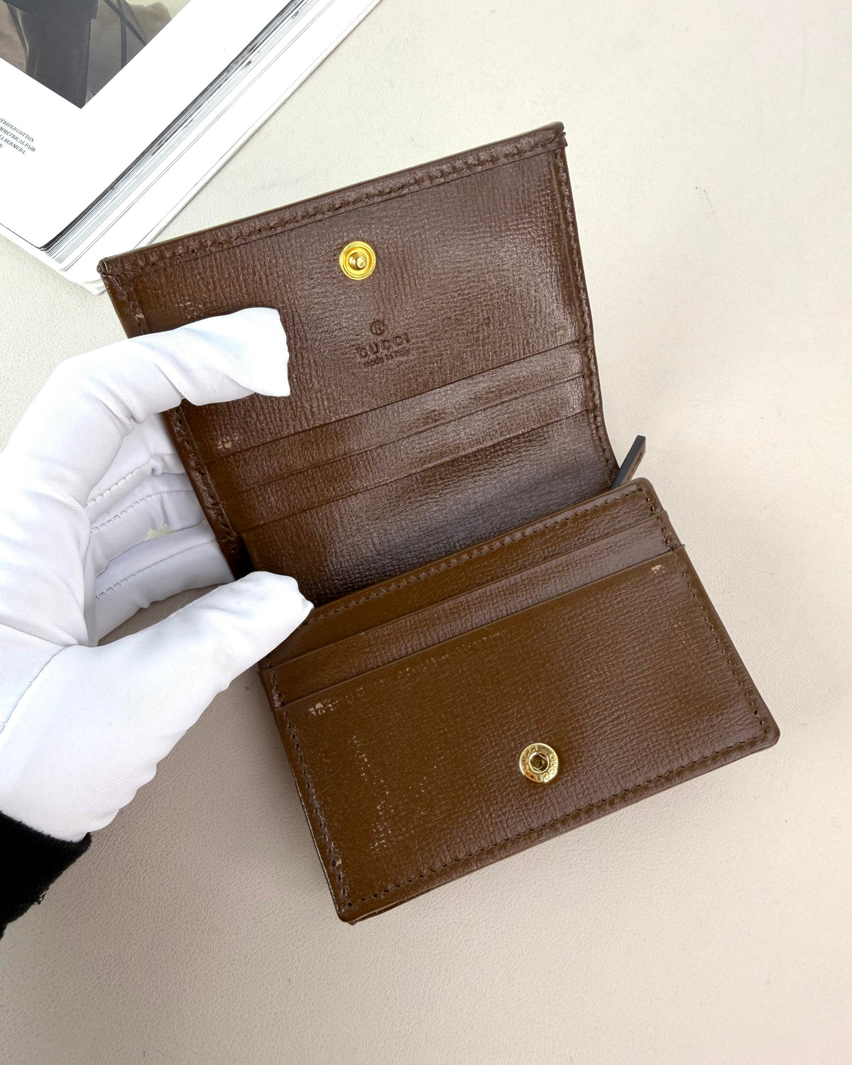 Gucci Horsebit 1955 Card Case Wallet - View 7