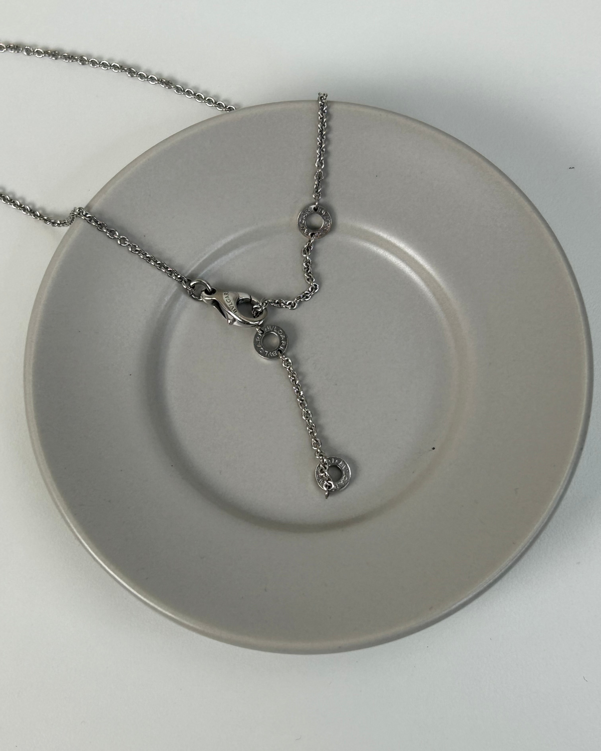 Bvlgari B.zero 1 Necklace - Silver/ White Gold - View 3