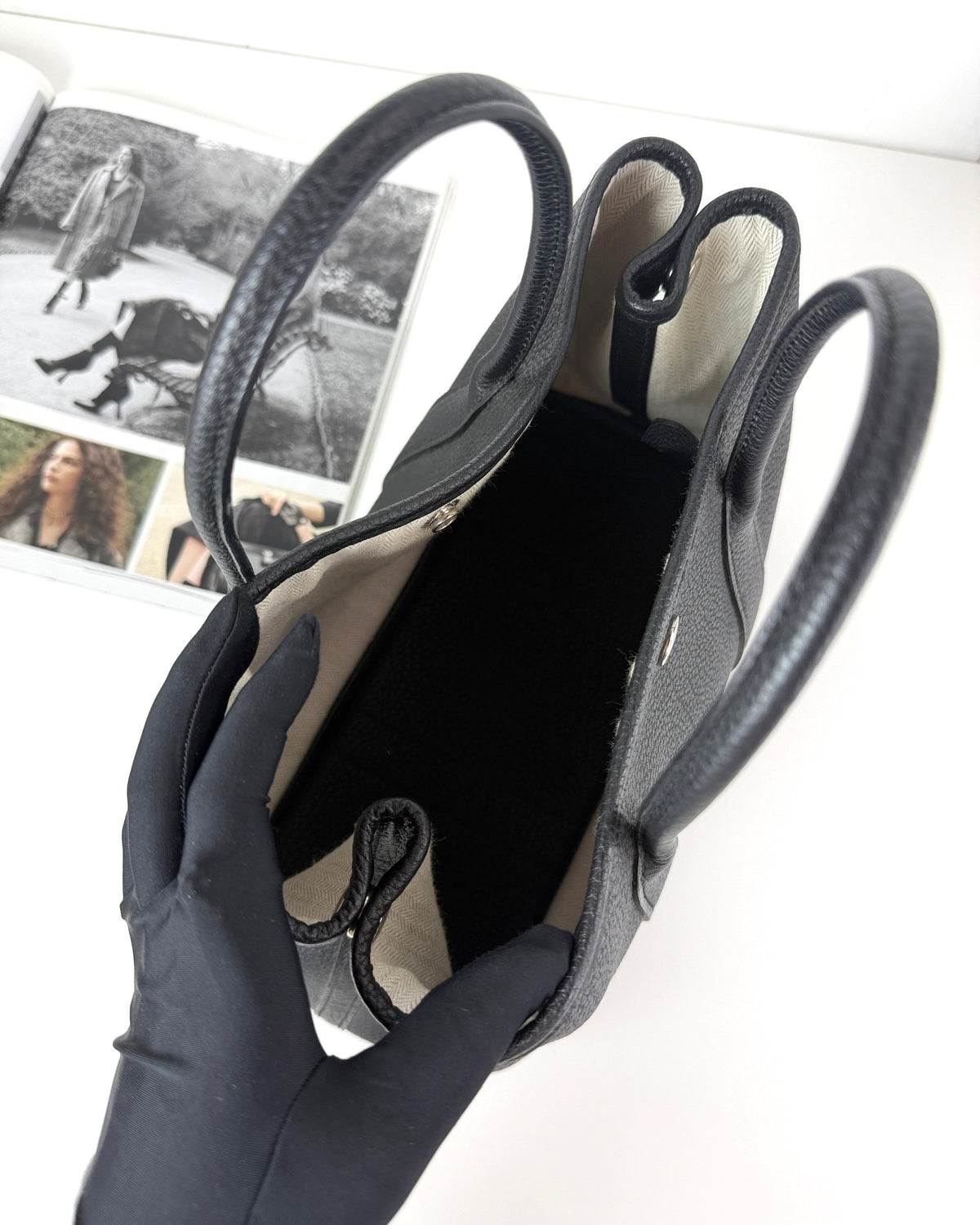 Hermès Garden Party 30 Bag - Black - View 7