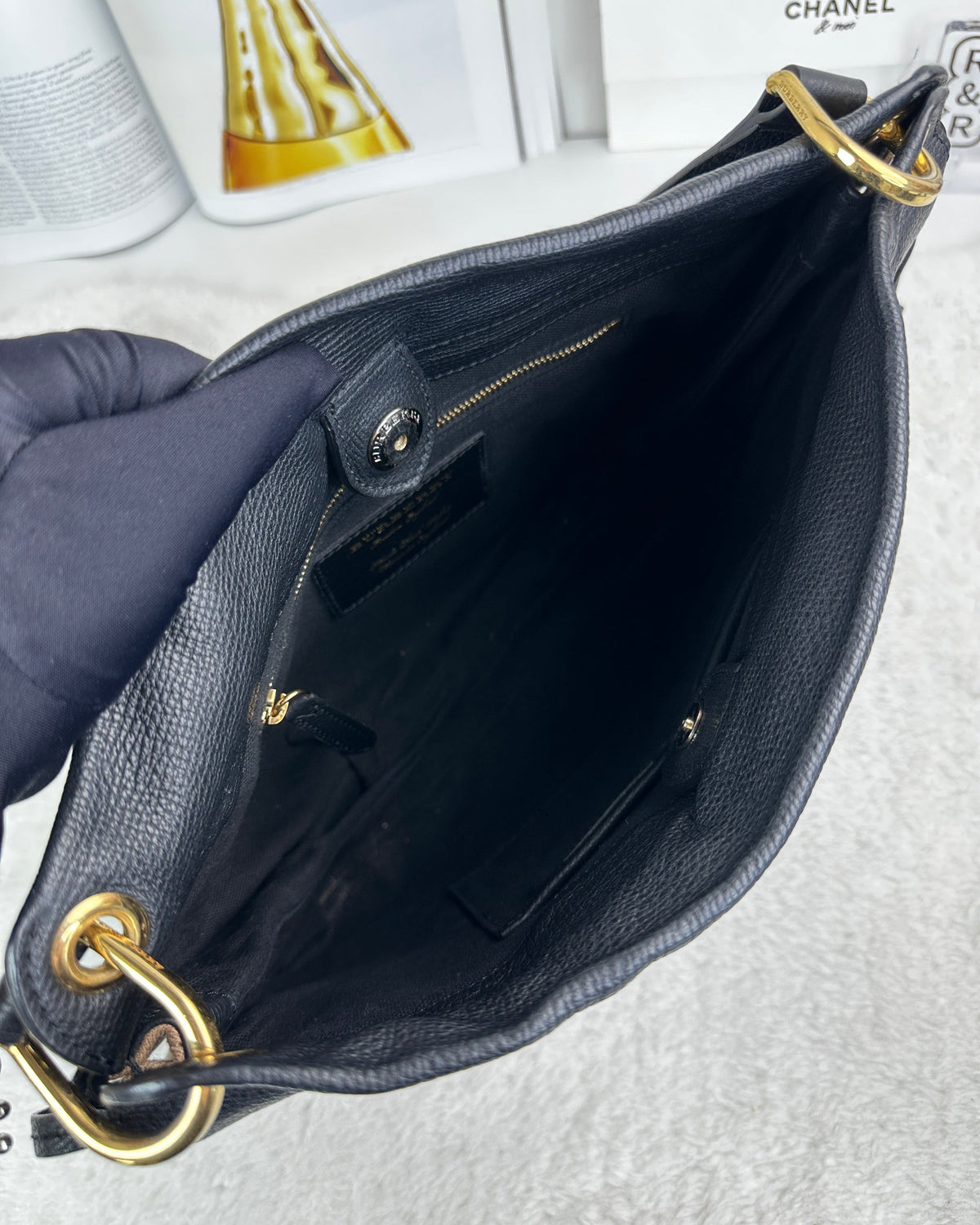 Burberry Bingley Crossbody Bag - Black - View 6