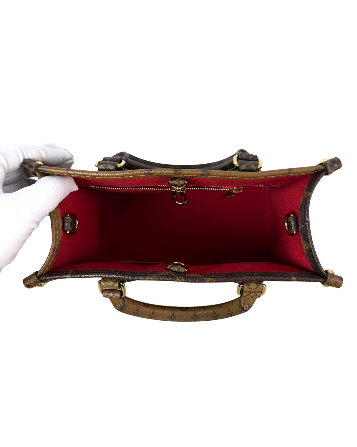 Louis Vuitton OnTheGo PM Bag - Monogram Reverse - View 7