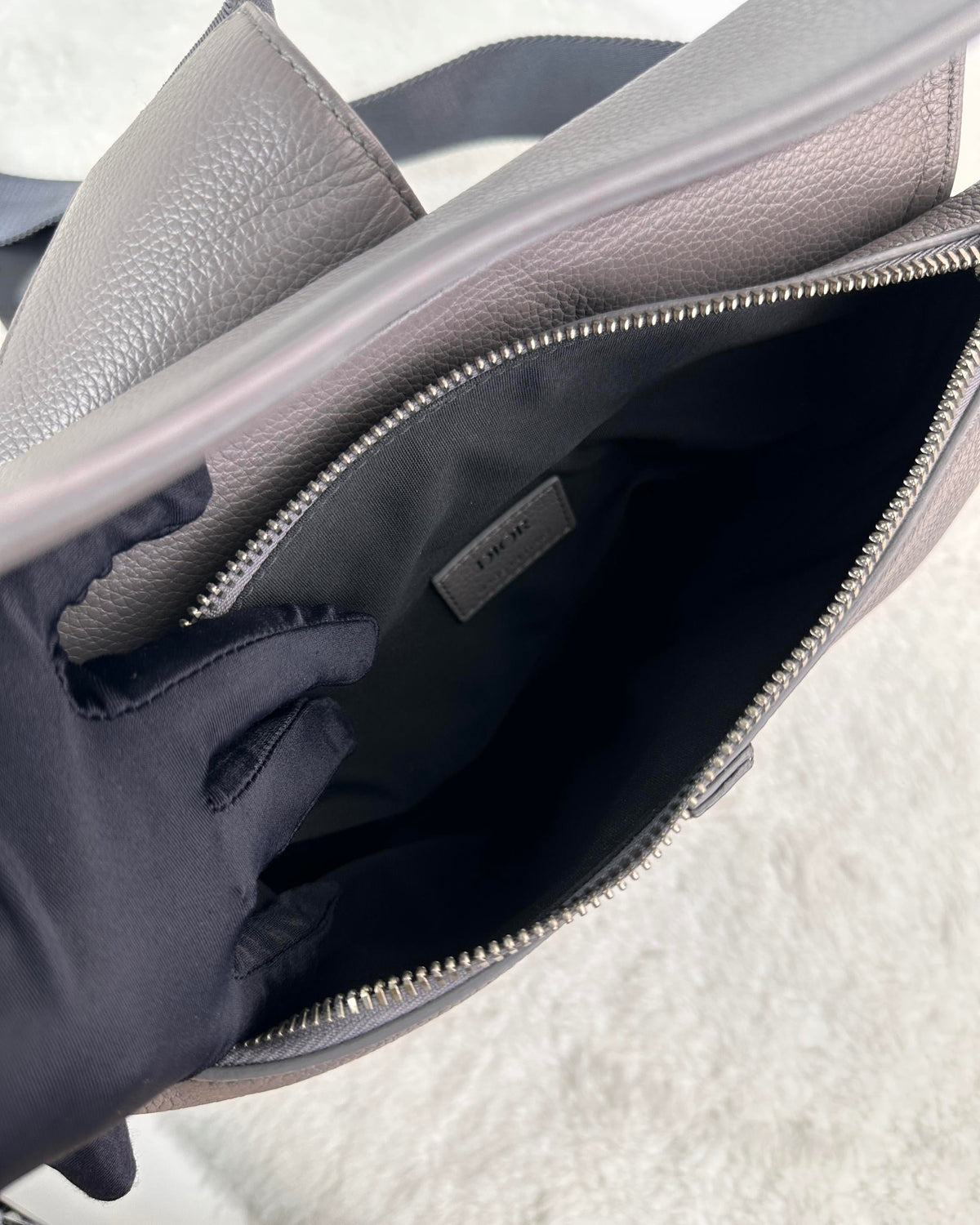 Dior Saddle Bag - Grey - View 6