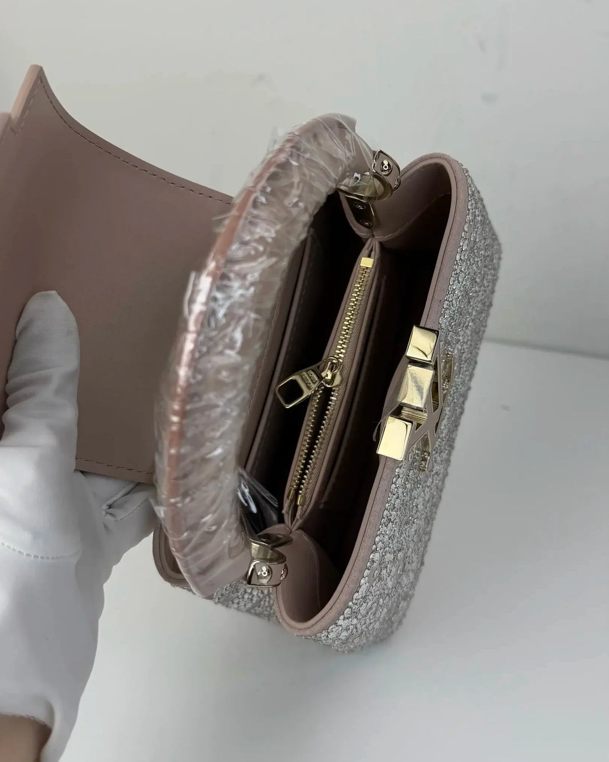 Louis Vuitton Capucines Mini Bag - Desert Sand - View 7