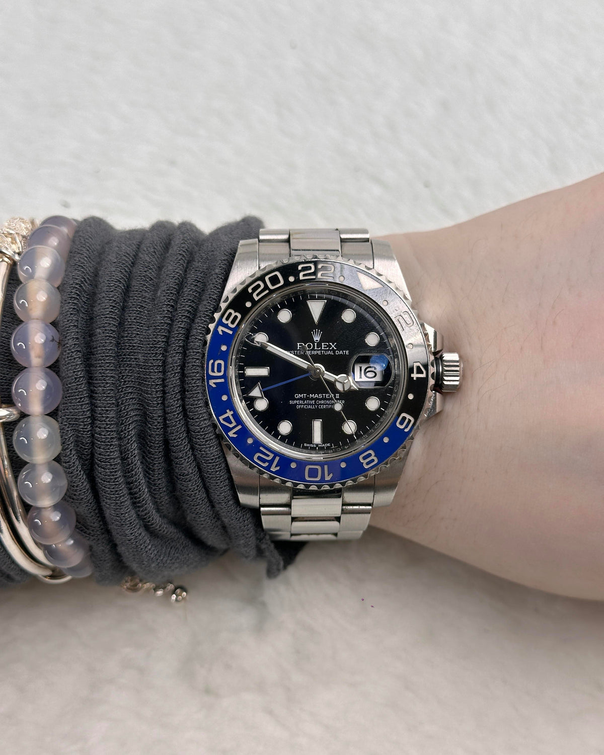Rolex GMT-Master II Watch - Blue/ Black - View 9