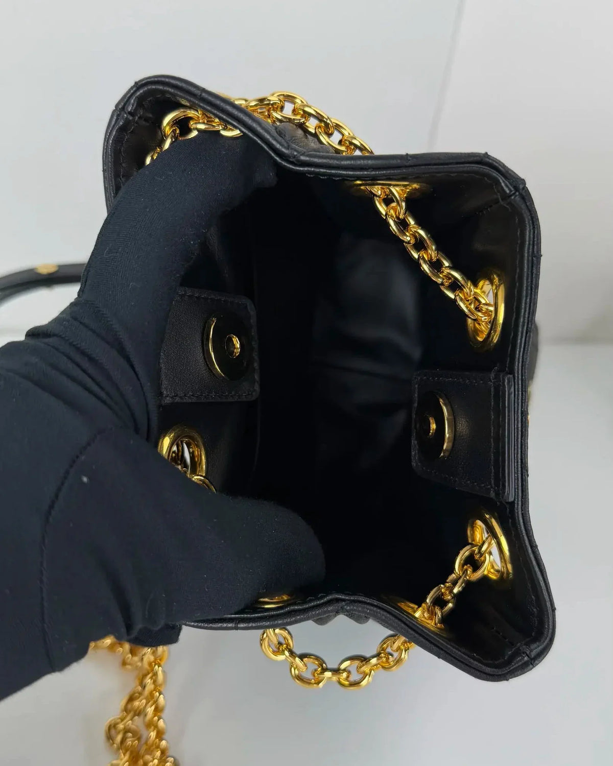 Dior Caro Multicarry Bag - Black - View 7