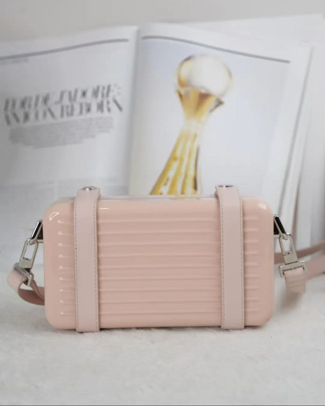 RIMOWA Gloss Polycarbonate Personal Cross Bag - Pink - View 2