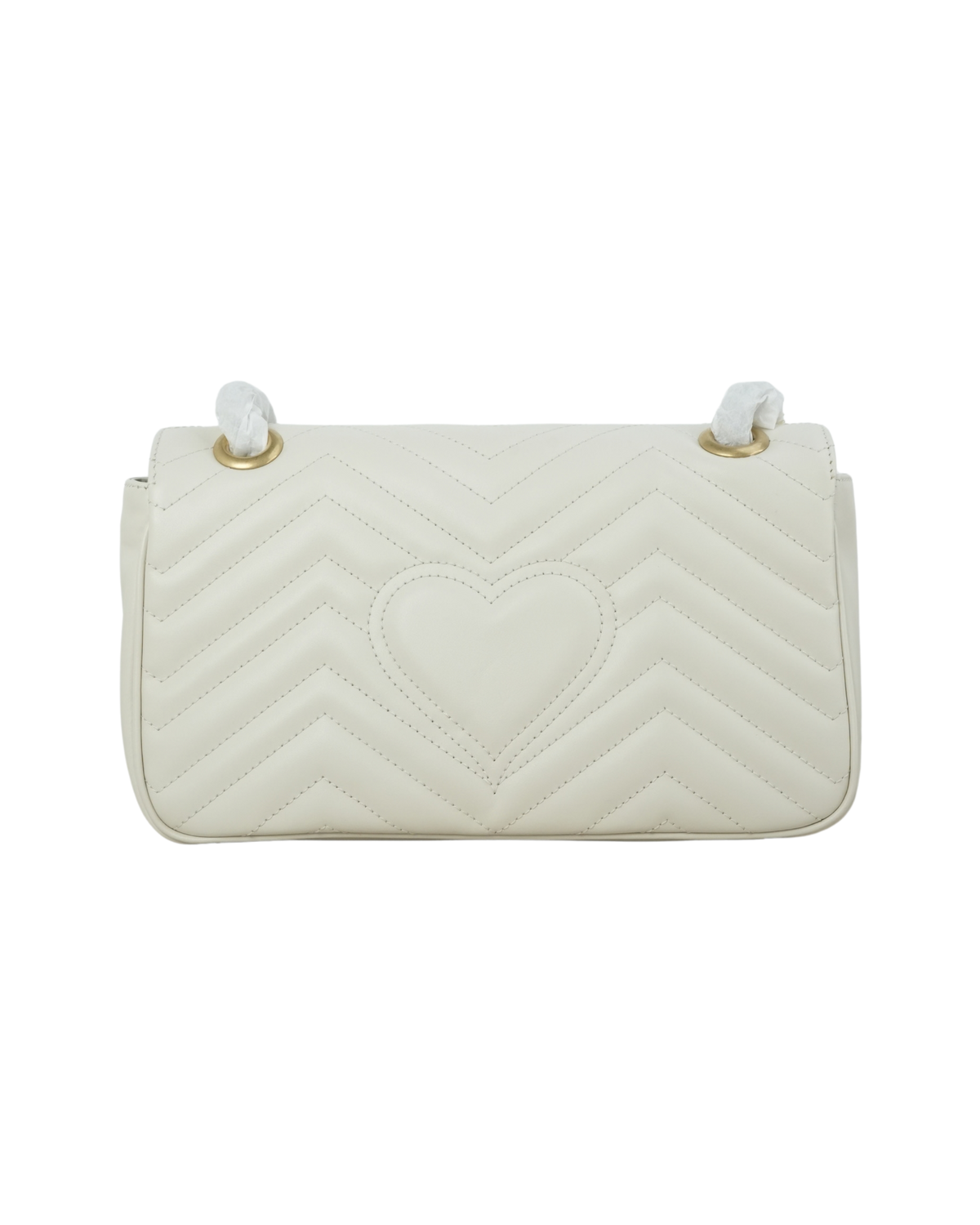 Gucci GG Marmont Shoulder Bag - White - View 2
