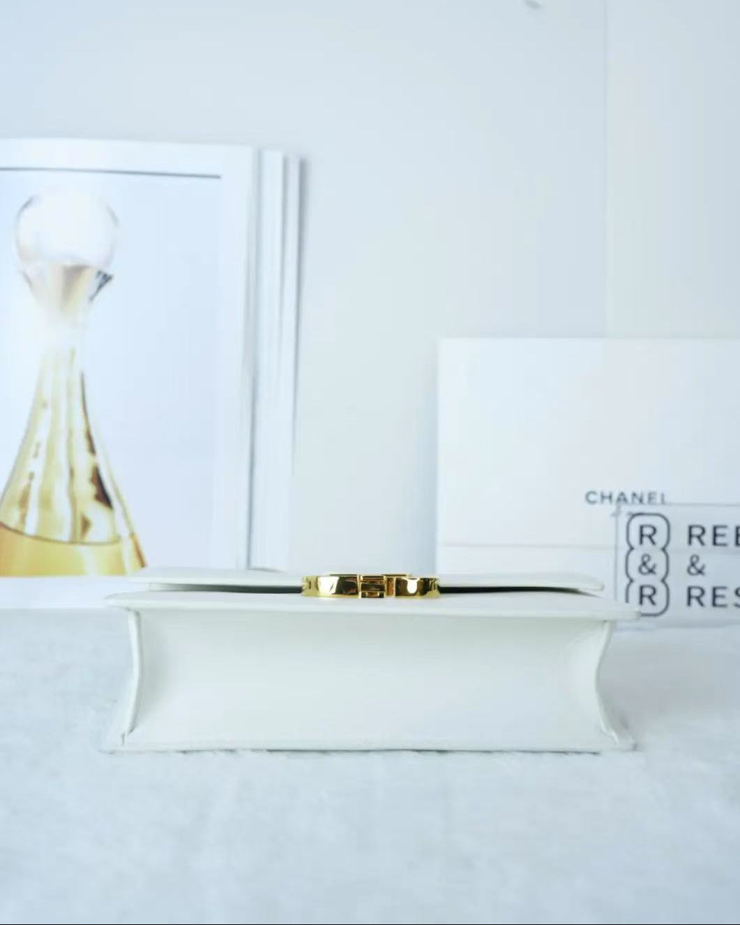 Dior Montaigne East West Bag - White - View 5