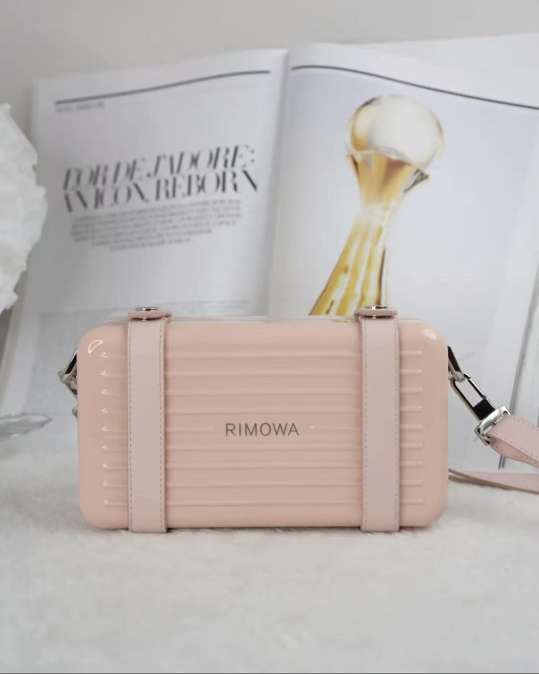 RIMOWA Gloss Polycarbonate Personal Cross Bag - Pink - View 1