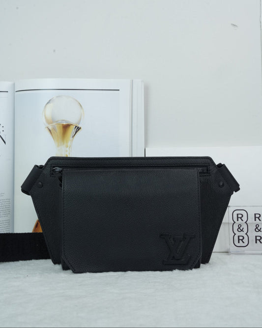 Louis Vuitton Aerogram Takeoff Sling Bag - Black - View 1