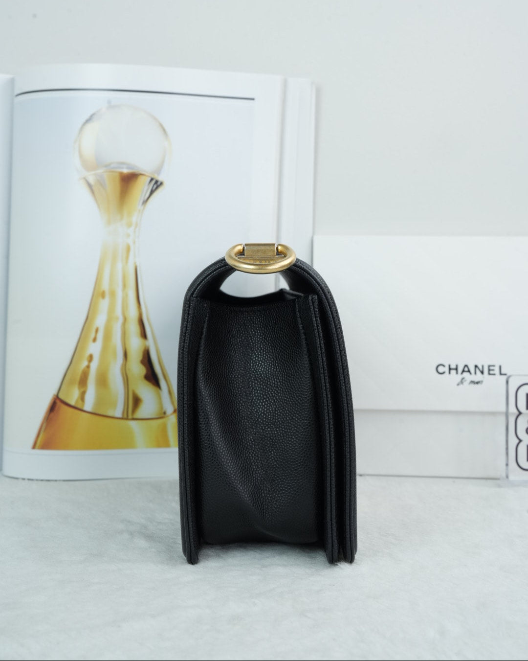Chanel Boy Bag - Black - View 4