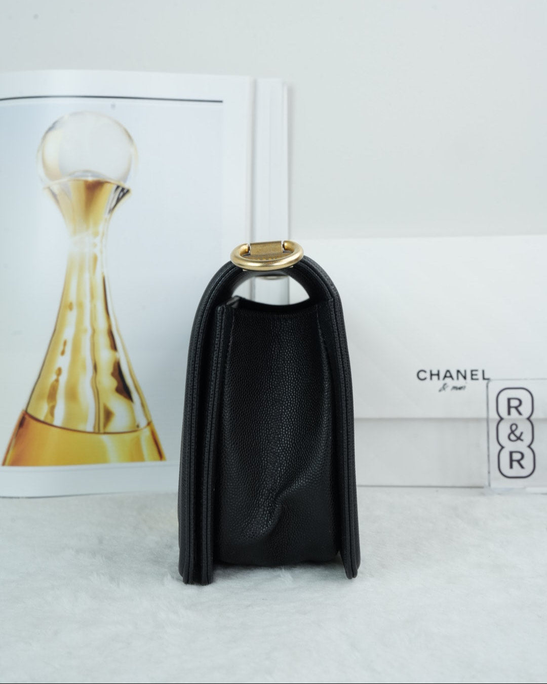 Chanel Boy Bag - Black - View 3
