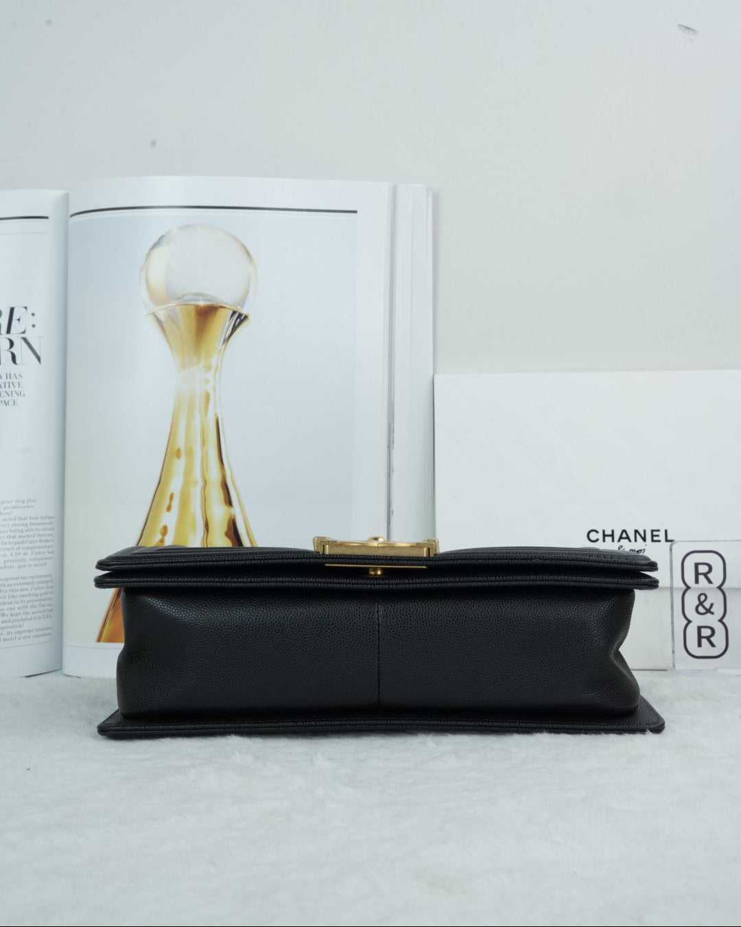 Chanel Boy Bag - Black - View 5