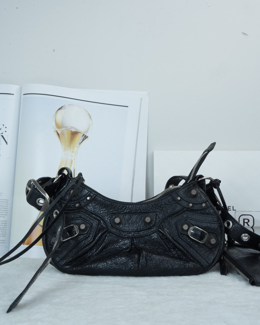 Balenciaga Le Cagole XS Shoulder Bag - Black - View 1