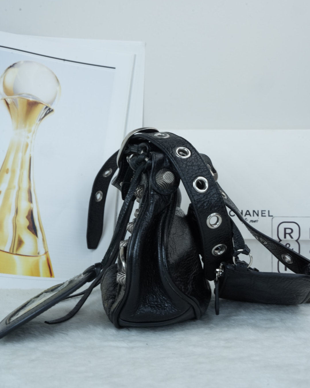 Balenciaga Le Cagole XS Shoulder Bag - Black - View 4