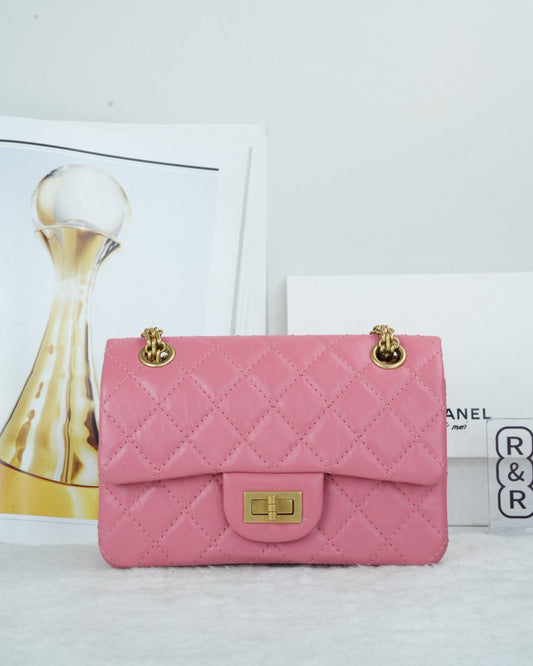 Chanel 2.55 Reissue Flap Bag - Light Pink - View 1