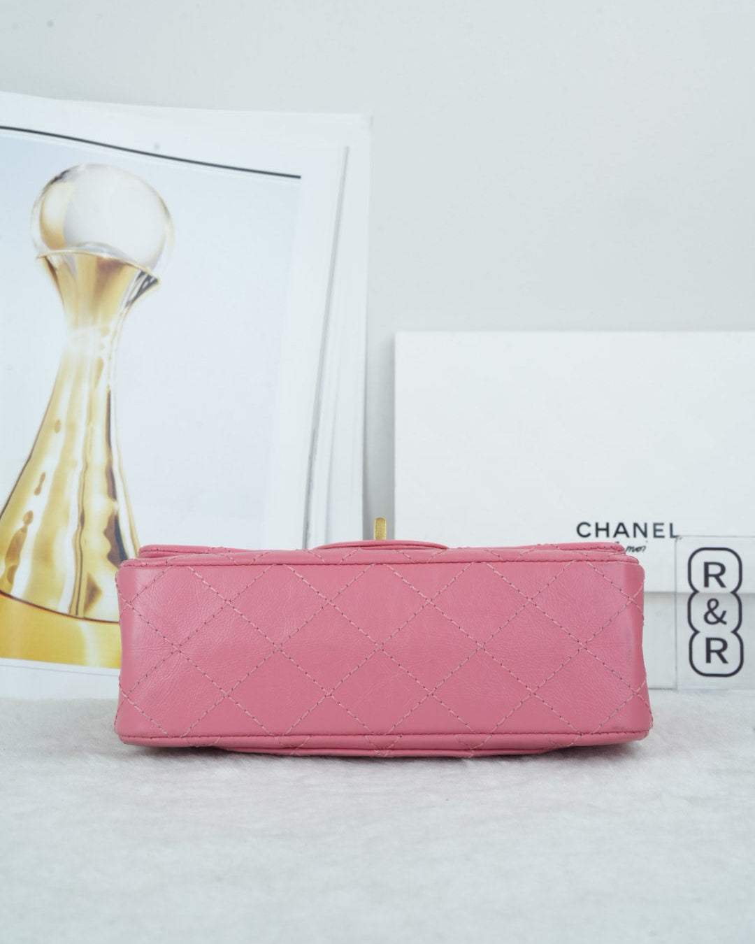 Chanel 2.55 Reissue Flap Bag - Light Pink - View 5