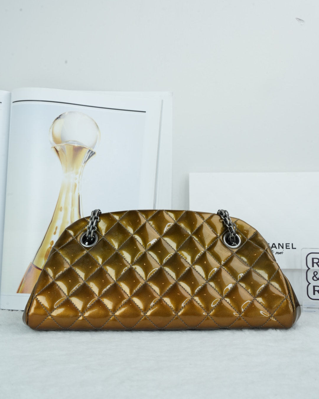 Chanel Mademoiselle Bowling Bag - Gold - View 2