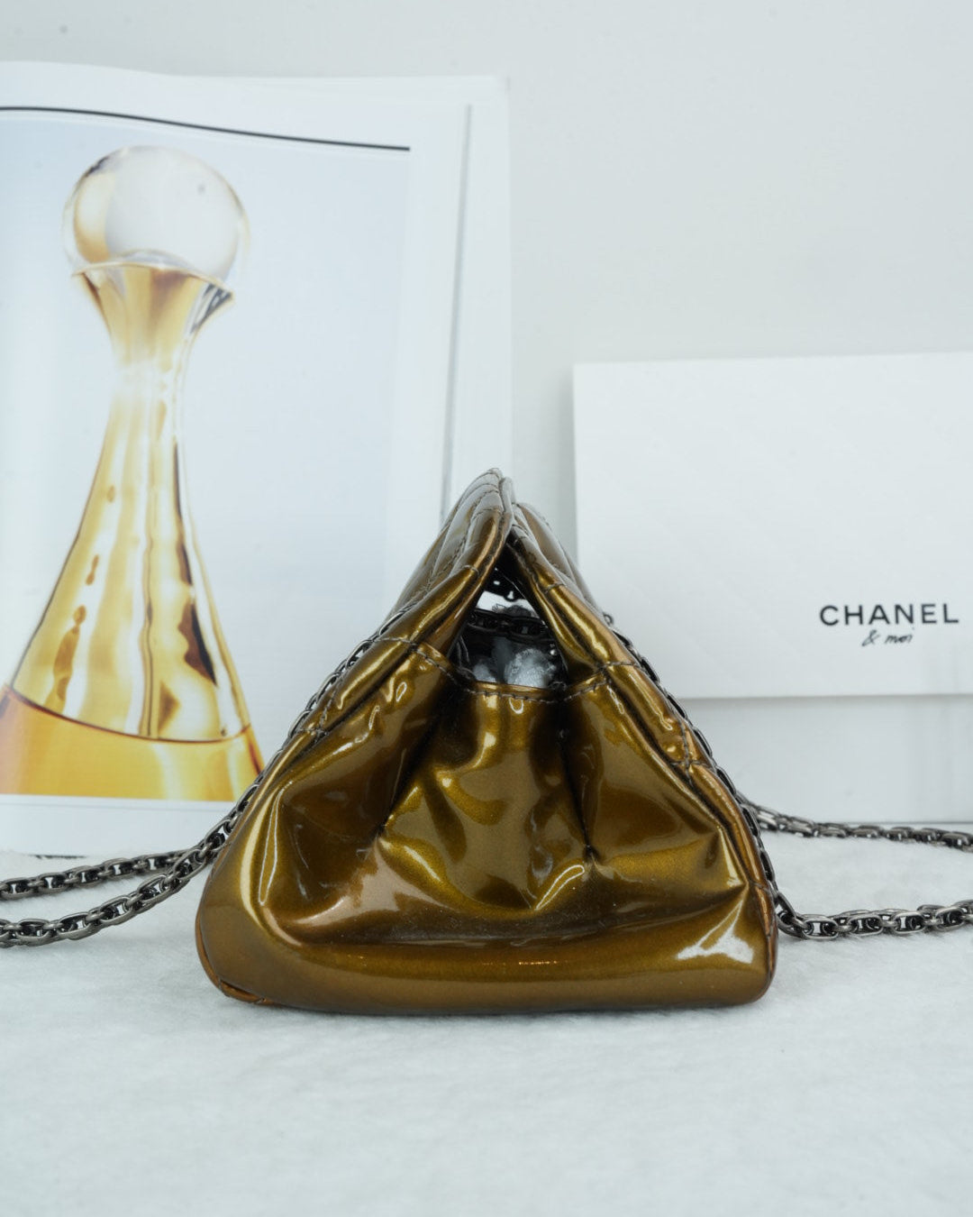 Chanel Mademoiselle Bowling Bag - Gold - View 3