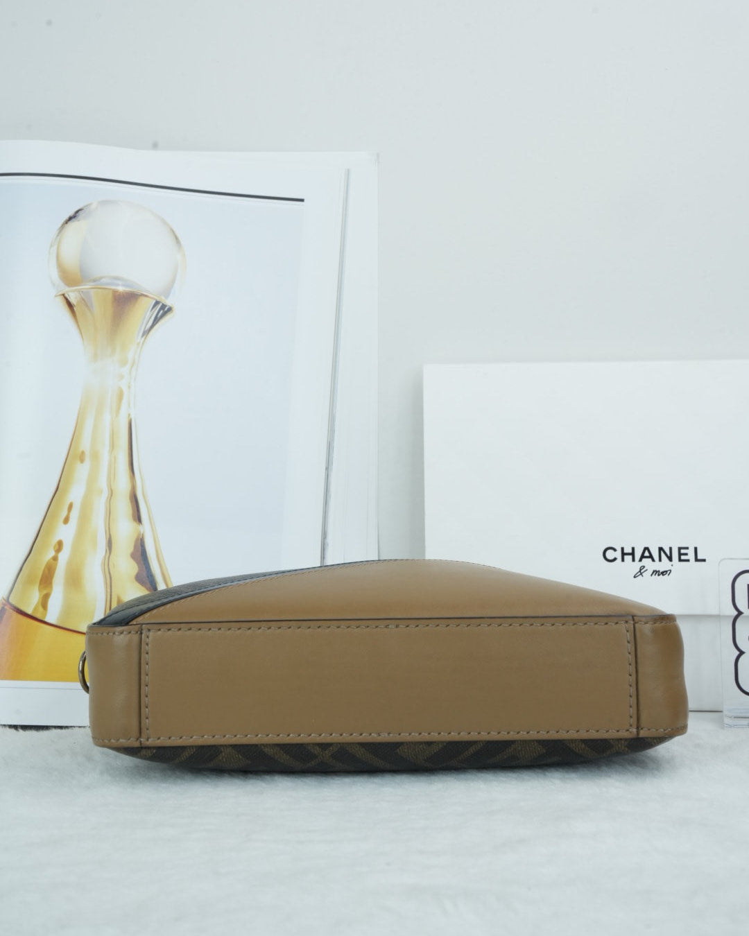 Fendi Zucca Diagonal Camera Bag - Brown - View 5