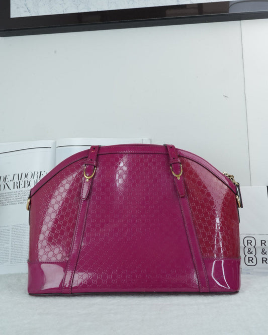 Gucci Microguccissima Nice Satchel - Pink - View 1