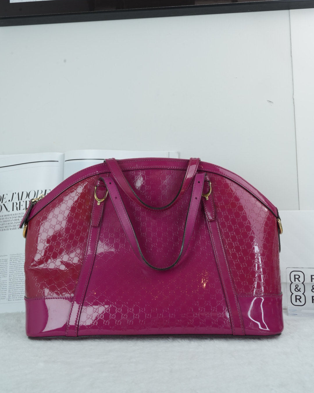 Gucci Microguccissima Nice Satchel - Pink - View 2