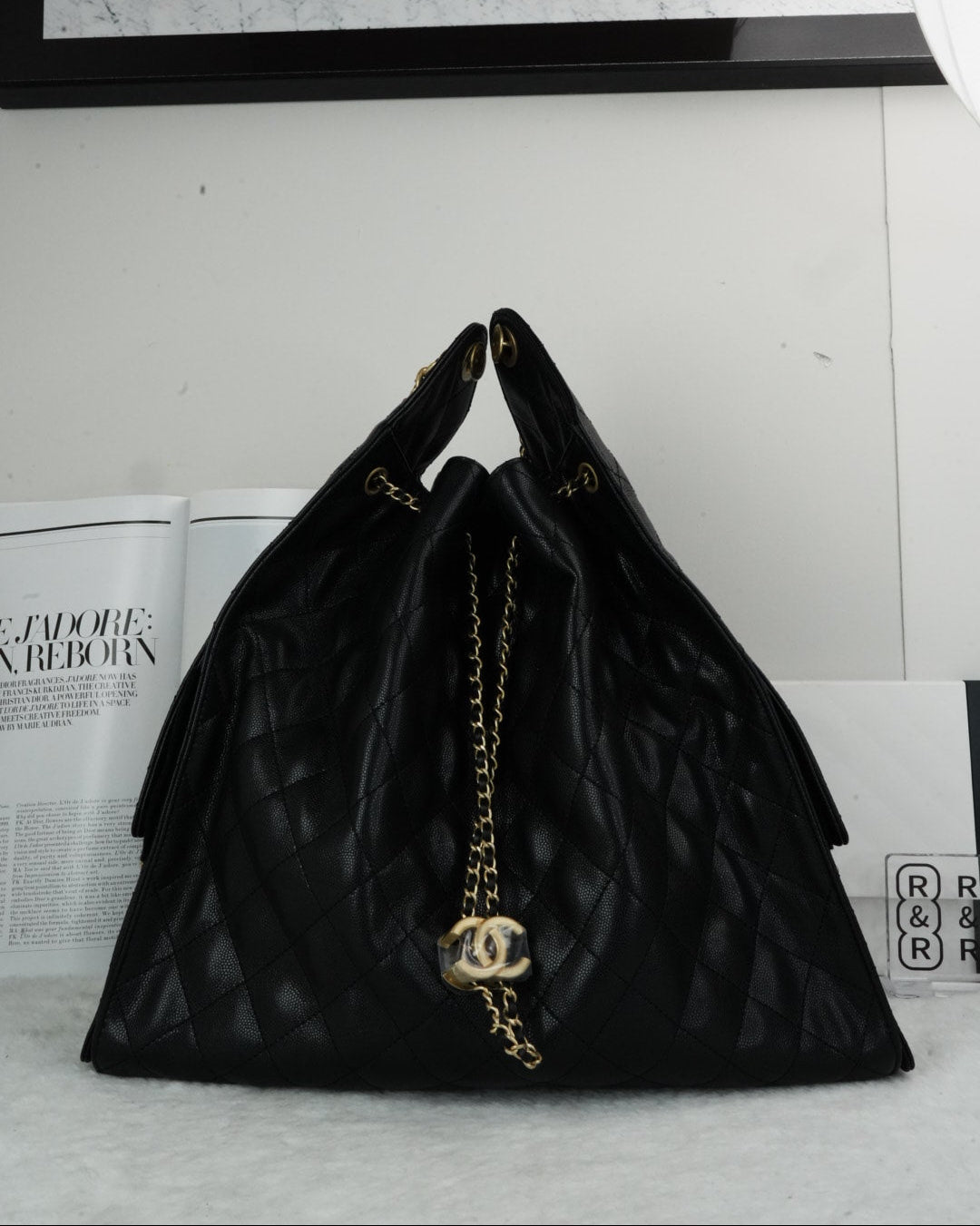Chanel 25 Bag - Black - View 1