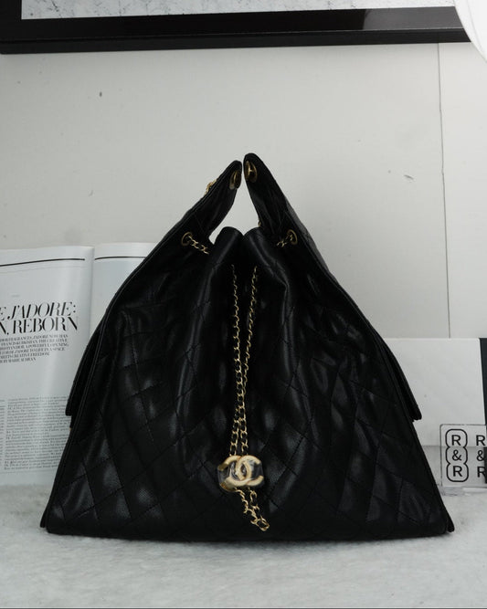 Chanel 25 Bag - Black - View 1