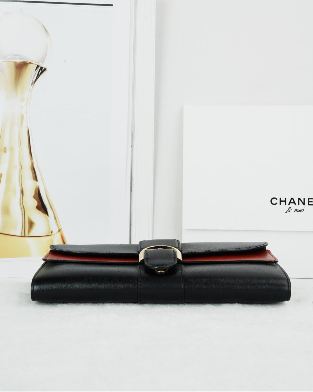 Delvaux Brillant Bag - Black And Red - View 5