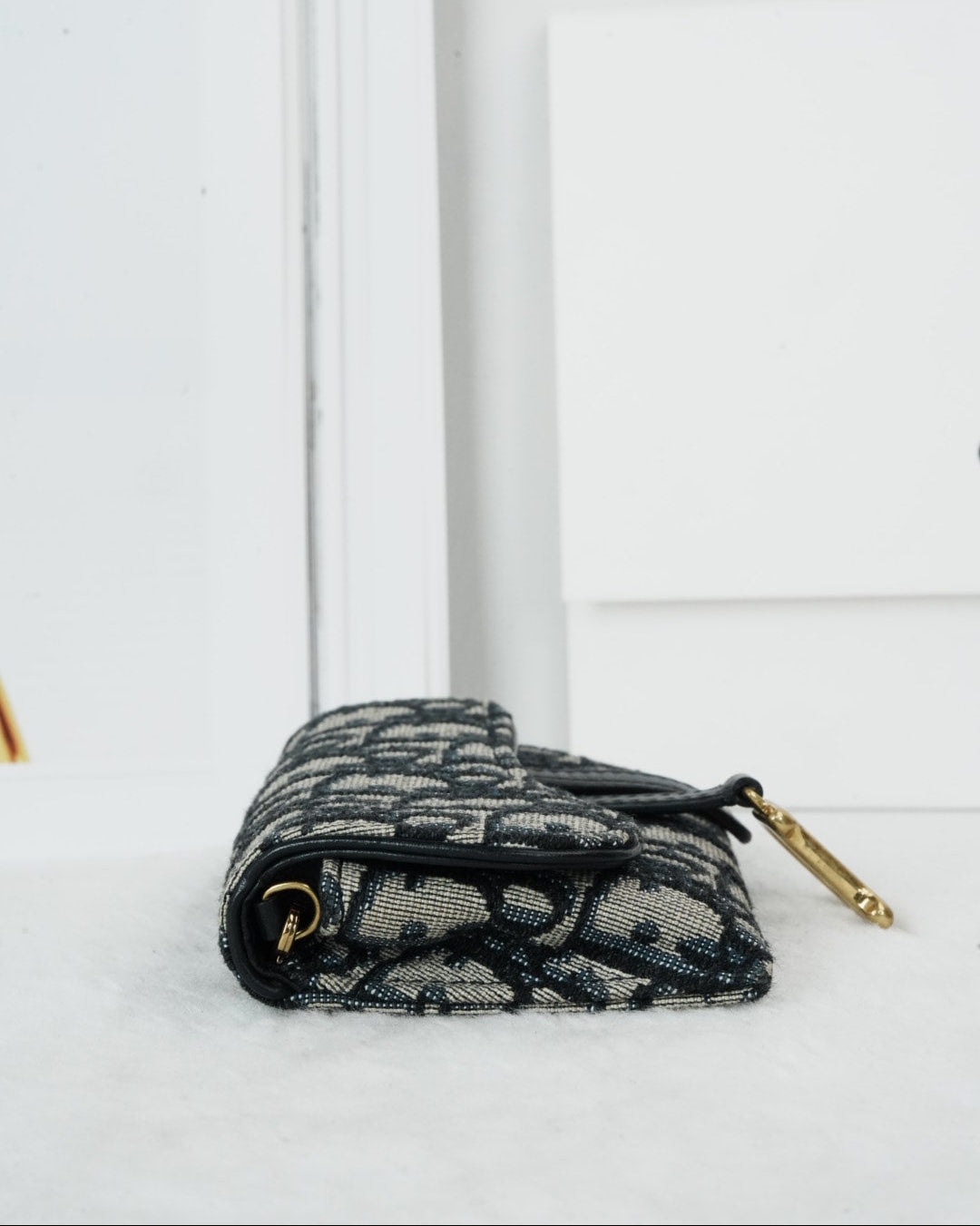 Dior Saddle Nano Pouch - Blue - View 4