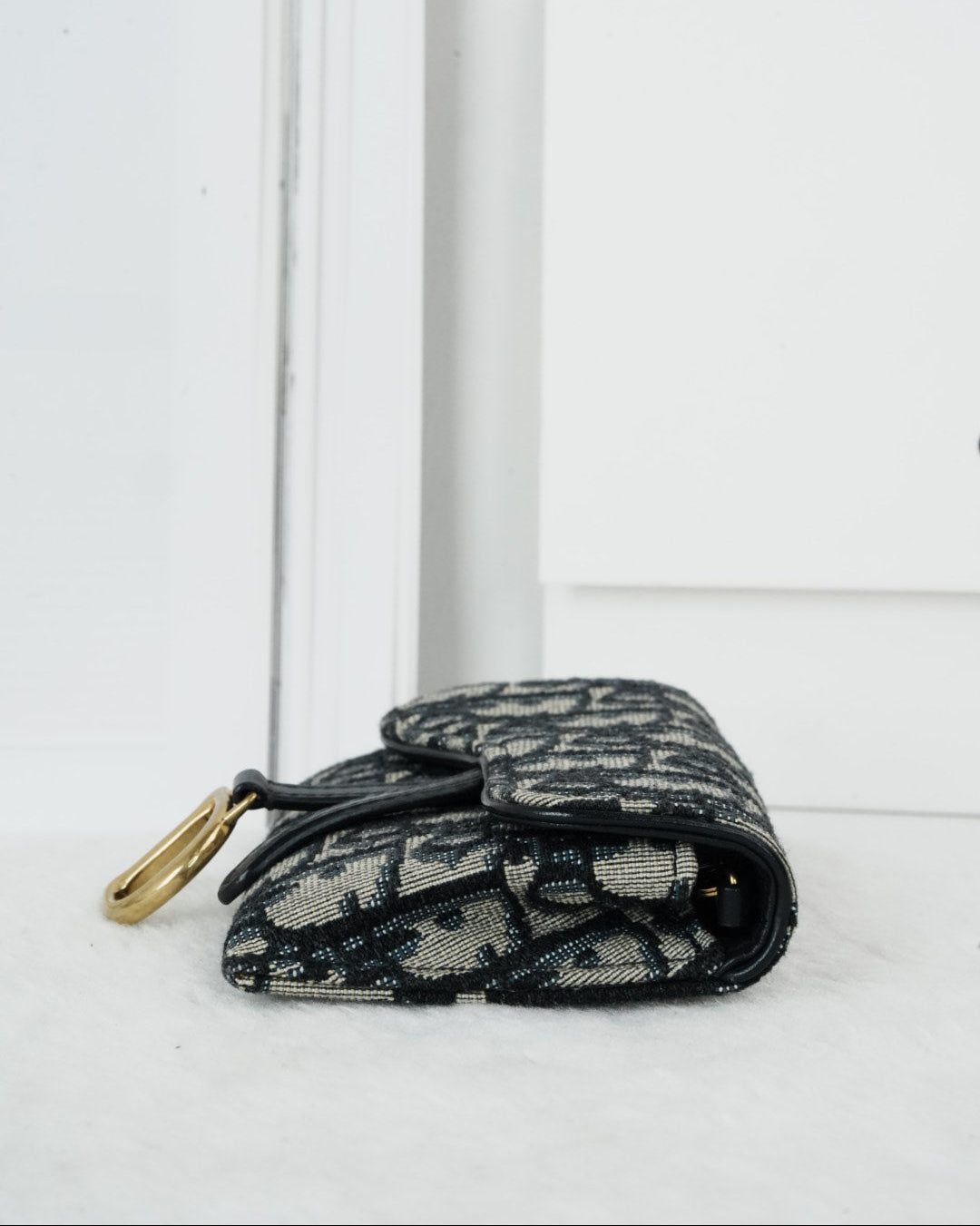 Dior Saddle Nano Pouch - Blue - View 3
