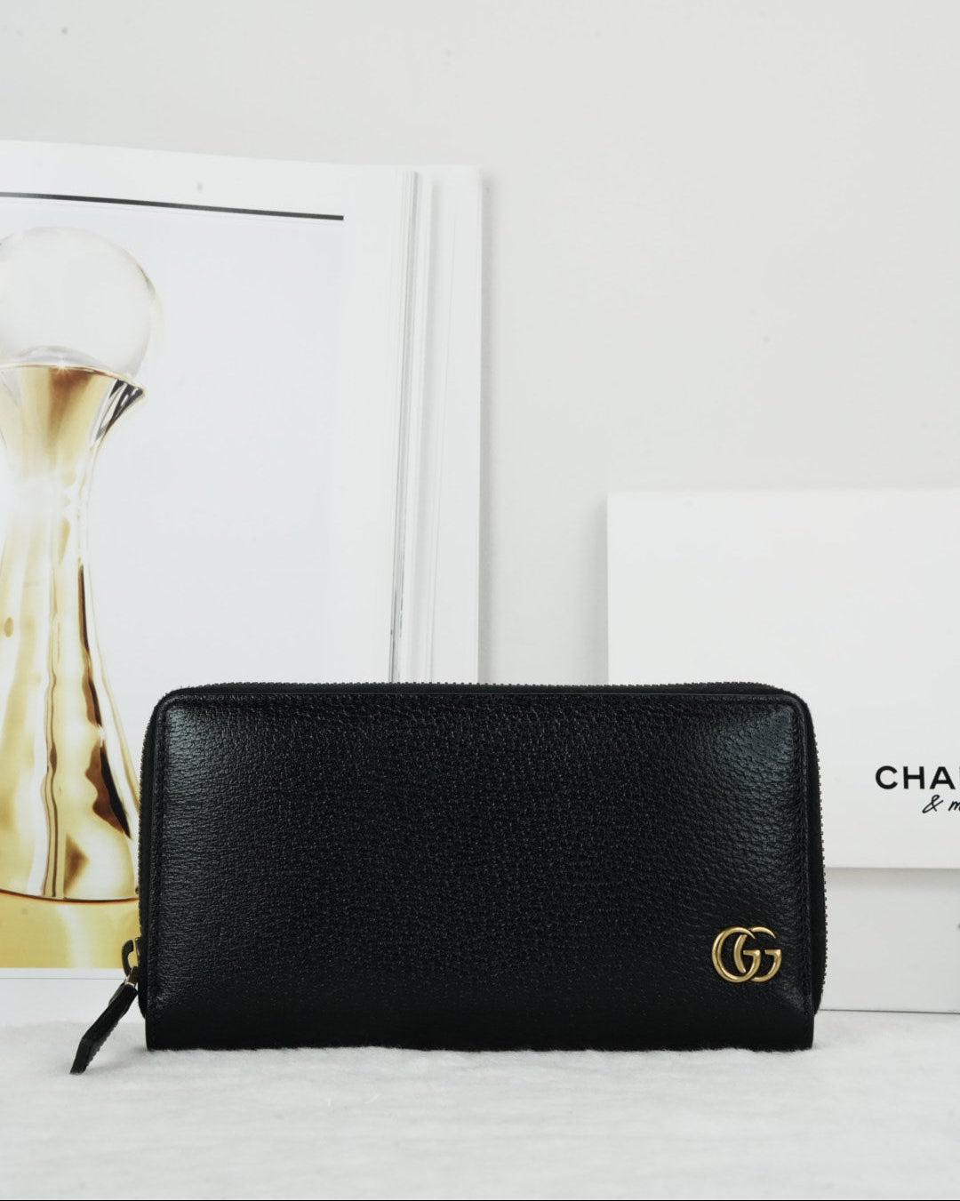 Gucci GG Marmont Wallet - Black - View 1