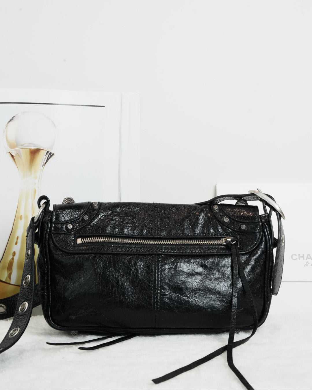 Balenciaga Le Cagole XS Shoulder Bag - Black - View 2