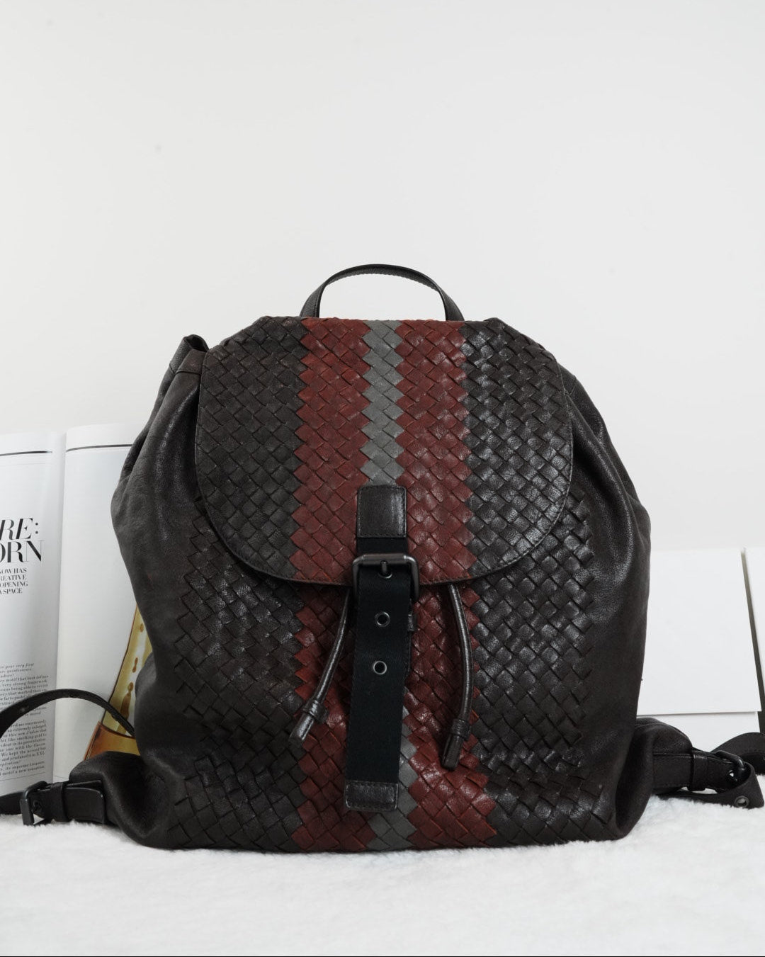 Bottega Veneta Intrecciato Backpack - View 1