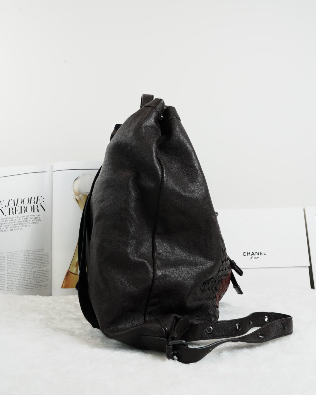 Bottega Veneta Intrecciato Backpack - View 3