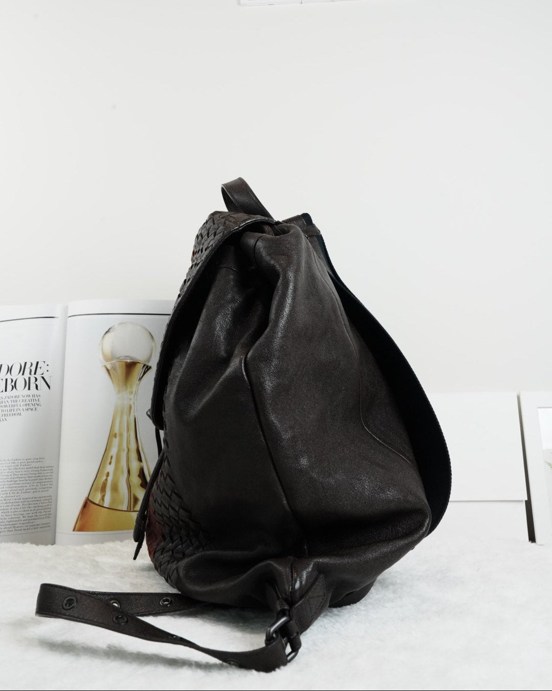 Bottega Veneta Intrecciato Backpack - View 4