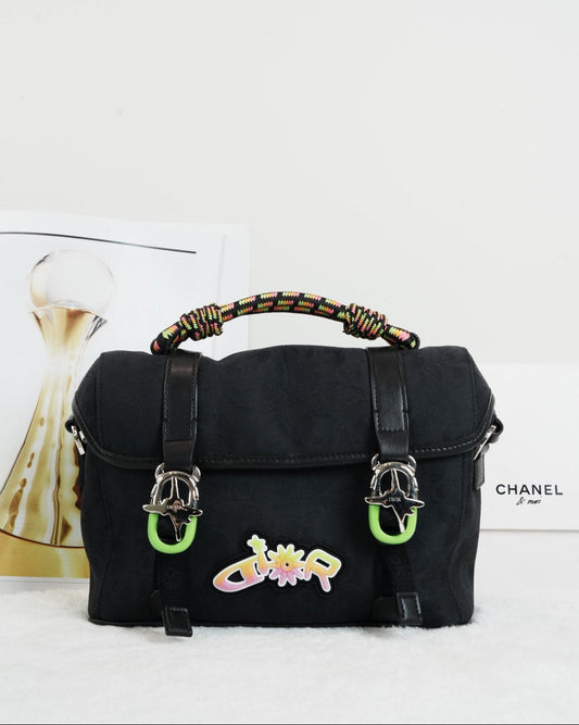 Dior Hit Road Messenger Bag - Black - View 1