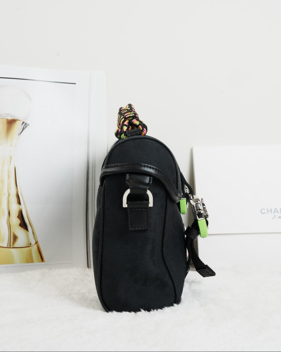 Dior Hit Road Messenger Bag - Black - View 3
