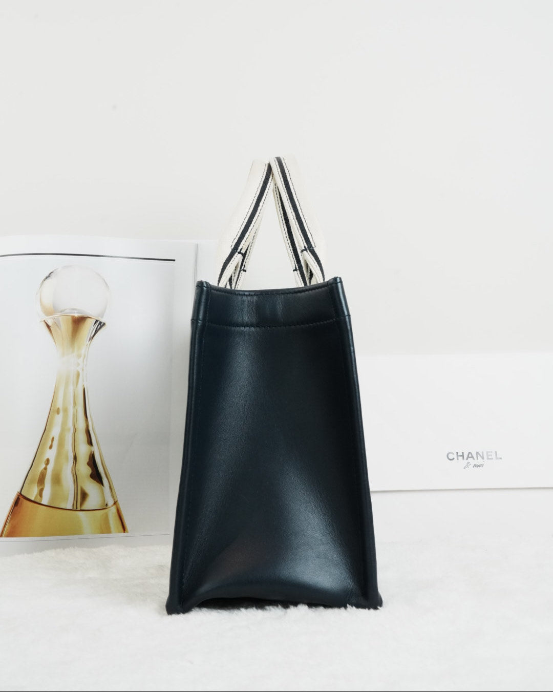Dior Book Tote - Black And White - View 4