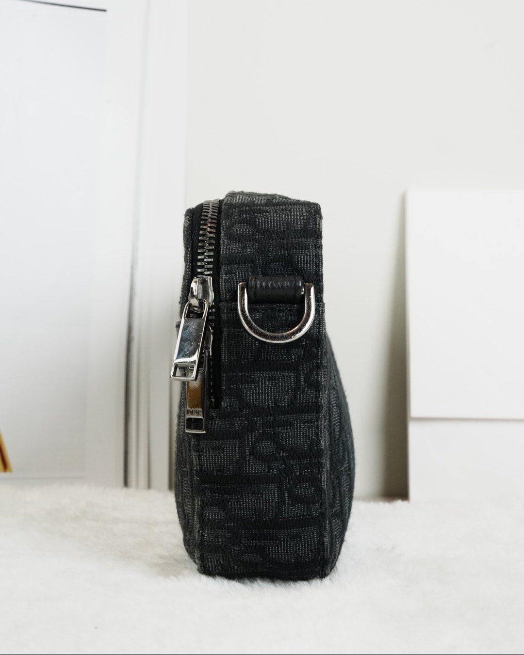 Dior Safari Messenger Bag - Black - View 4