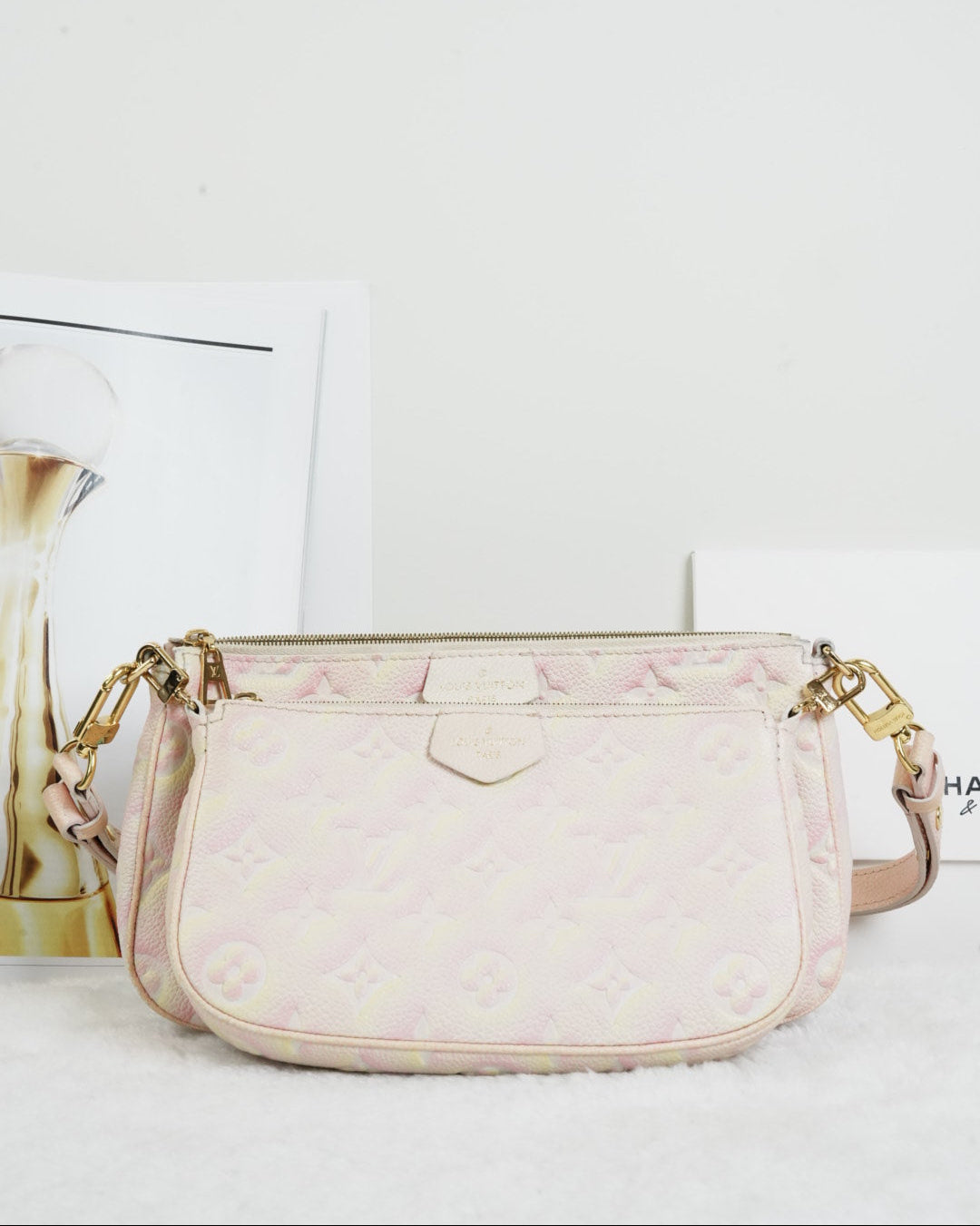 Louis Vuitton Multi Pochette Accessoires - Pink And Yellow - View 1