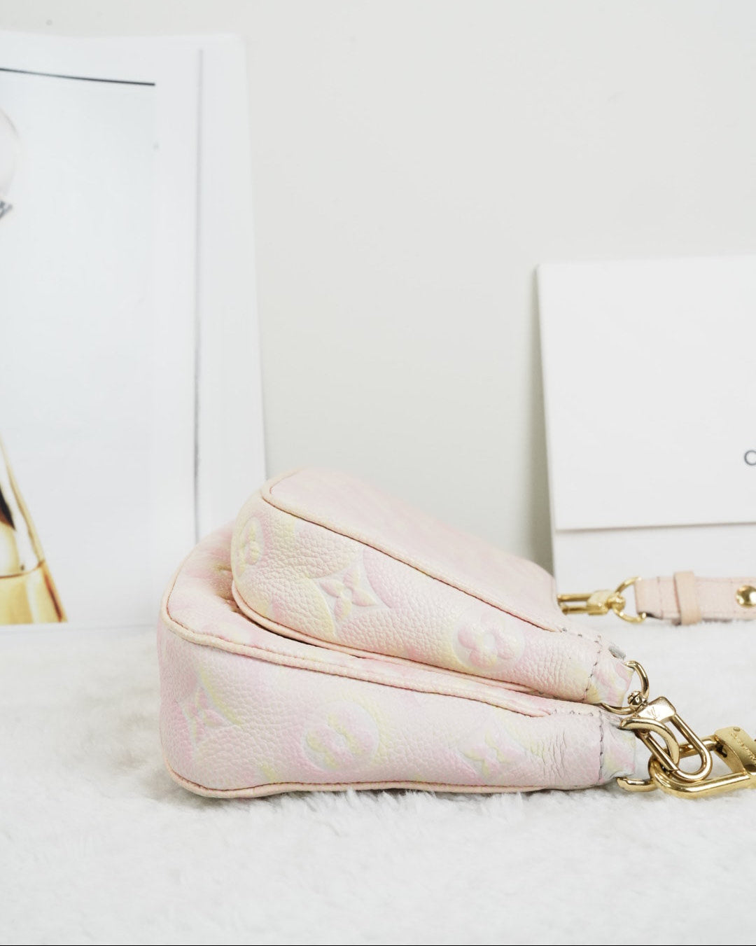 Louis Vuitton Multi Pochette Accessoires - Pink And Yellow - View 4