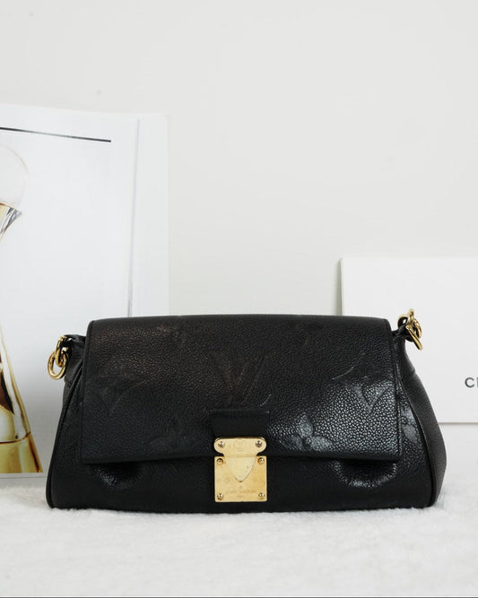 Louis Vuitton Favorite Monogram Empreinte Bag - Black - View 1