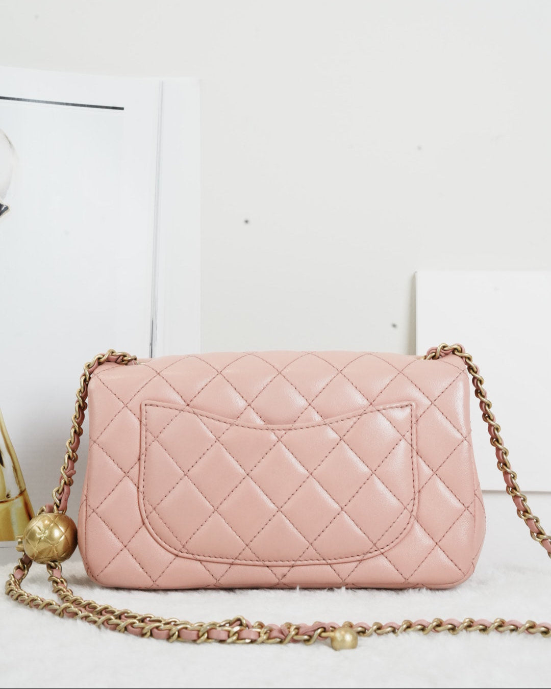 Chanel Mini Rectangular Flap Bag - Pink - View 2